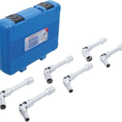 Universal Joint Glow Plug Set, Hexagon | 10 mm (3/8") Drive | 8 - 16 mm | 6 pcs.