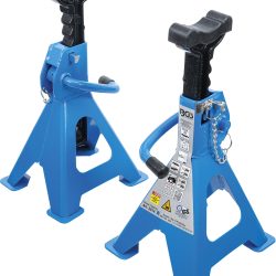 Axle Stands | load capacity 2000 kg / pair | stroke 268 - 418 mm | 1 pair