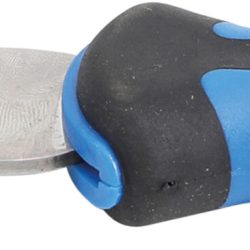 Scraper | Stainless Steel | solid 2-component Rubber grip Handle with hole