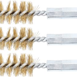 Brass Brush | 14 mm | 6.3 mm (1/4") Drive | 3 pcs.