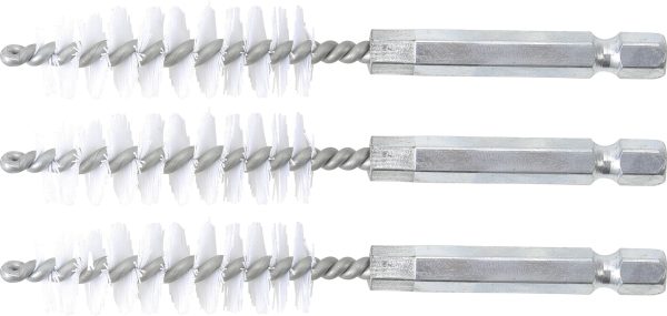 Nylon Brush | 14 mm | 6.3 mm (1/4") Drive | 3 pcs.