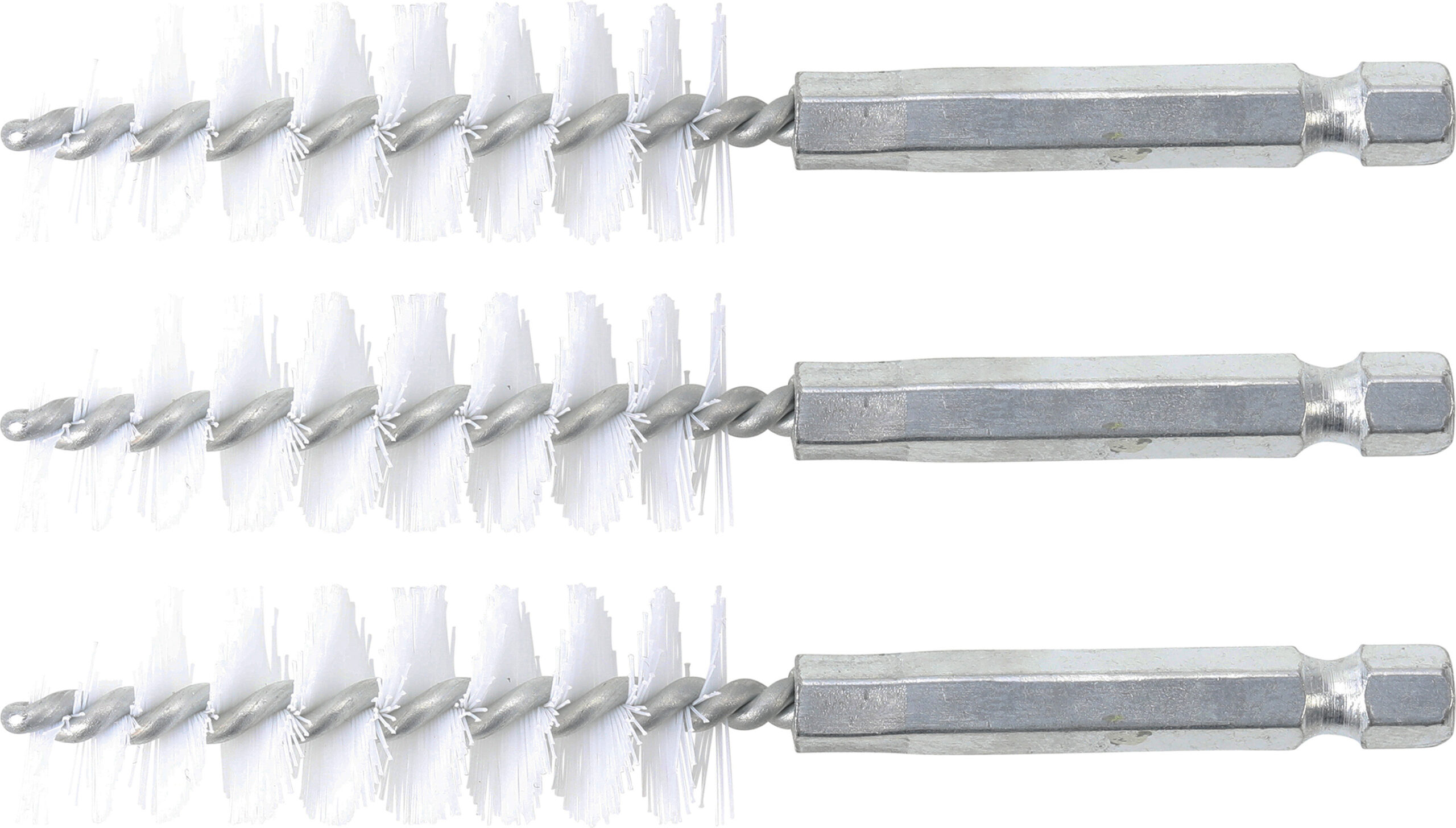 Nylon Brush | 16 mm | 6.3 mm (1/4") Drive | 3 pcs.