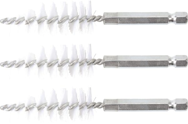 Nylon Brush | 18 mm | 6.3 mm (1/4") Drive | 3 pcs.