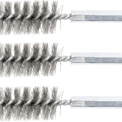 Steel Brush | 19 mm | 6.3 mm (1/4") Drive | 3 pcs.