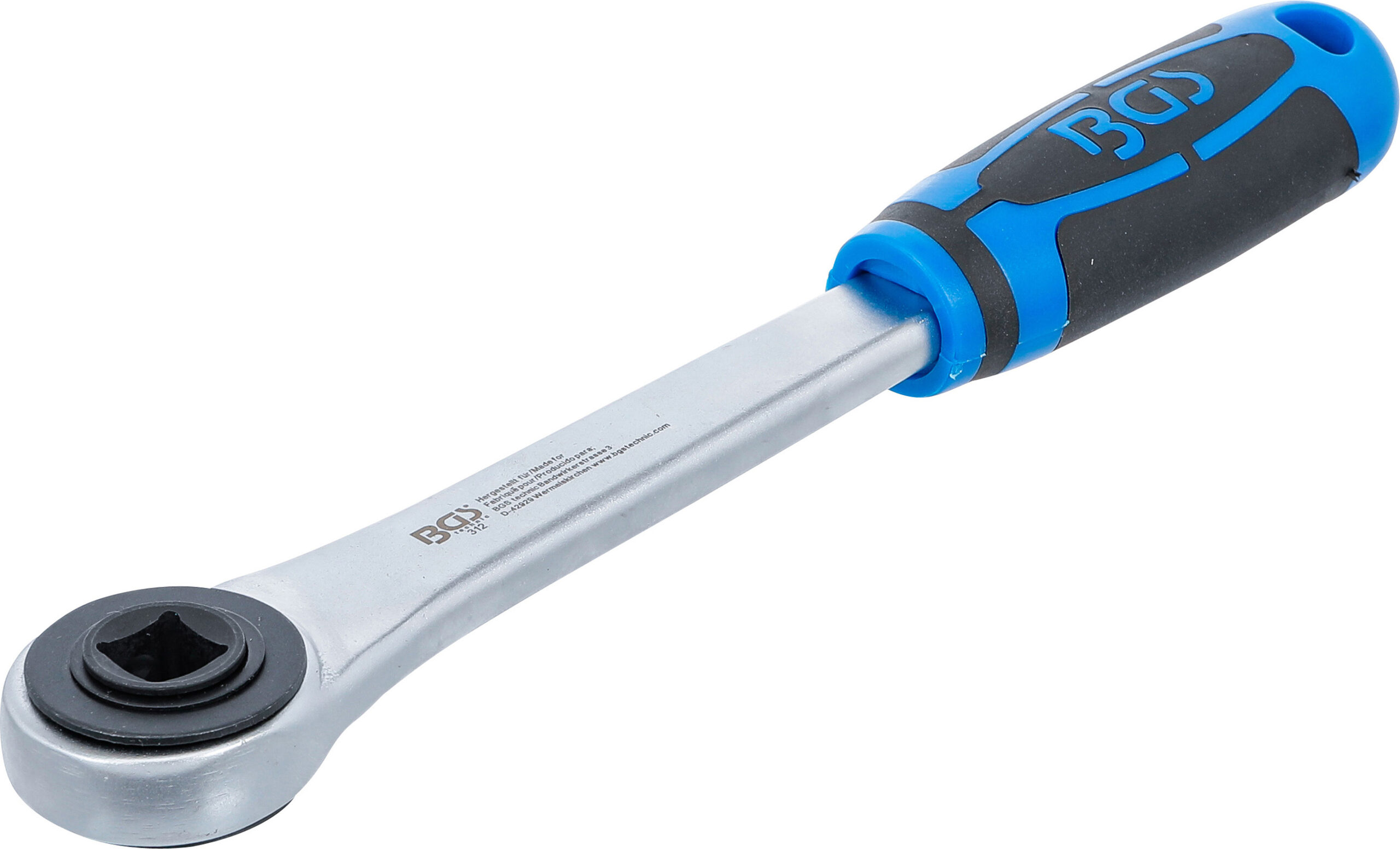 Push-through Ratchet | internal square 12.5 mm (1/2")