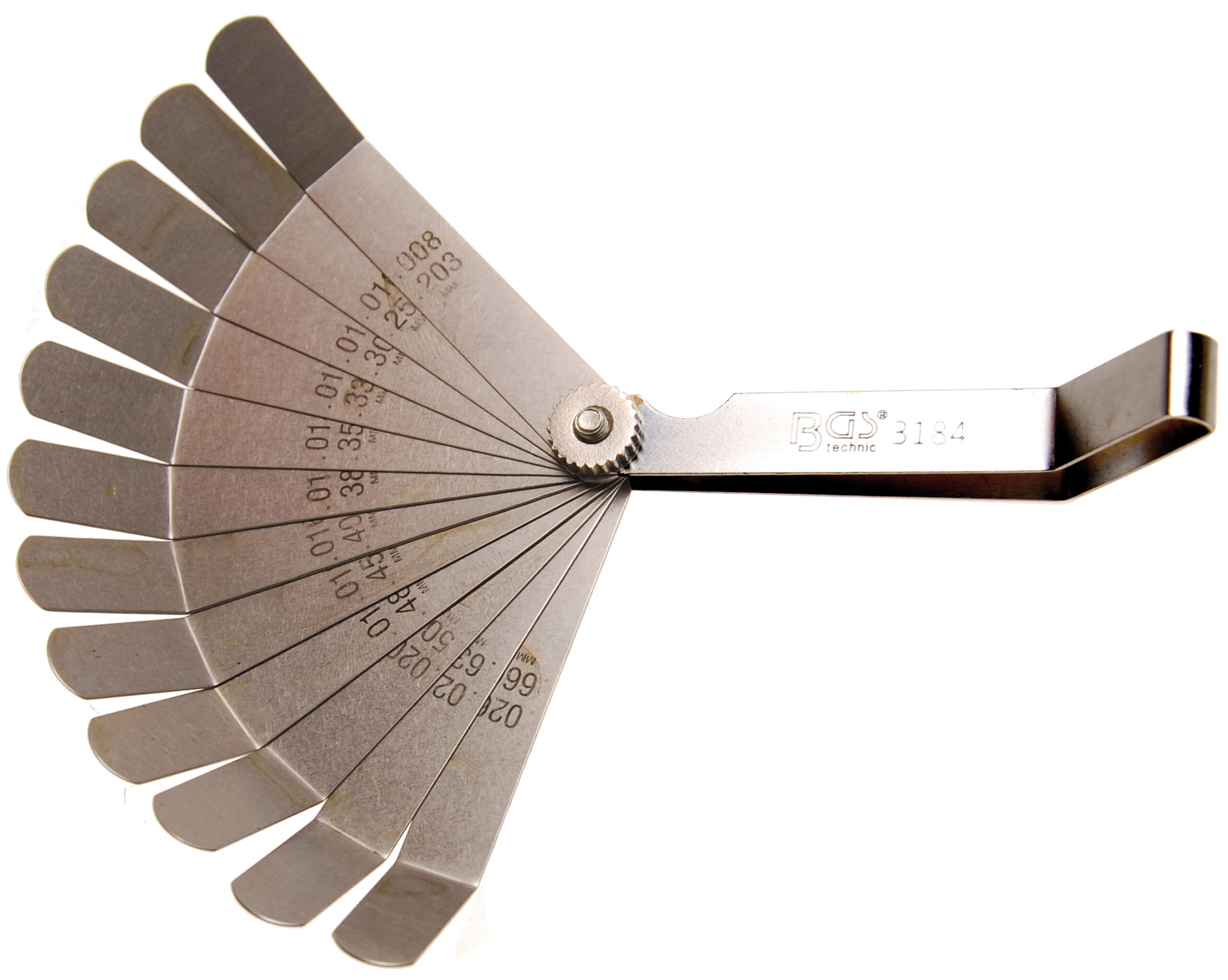 Precision Feeler Gauges, bent | 12 Blades