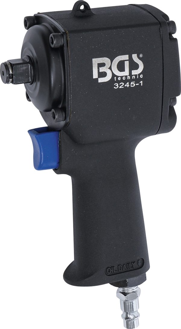 Air Impact Wrench | 12.5 mm (1/2") | 678 Nm | extra short 98 mm