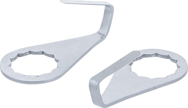 Cutting Knife, half round | for BGS 3218, 9291 | 2 x 24 mm | 2 pcs.