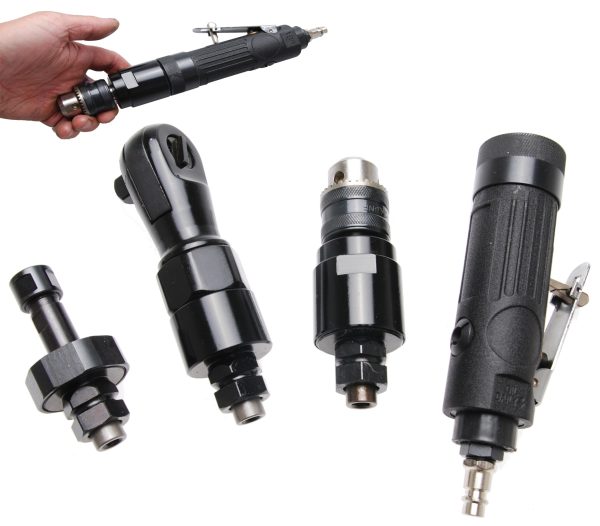 Air Multi-Tool with 3 changeable Working Heads