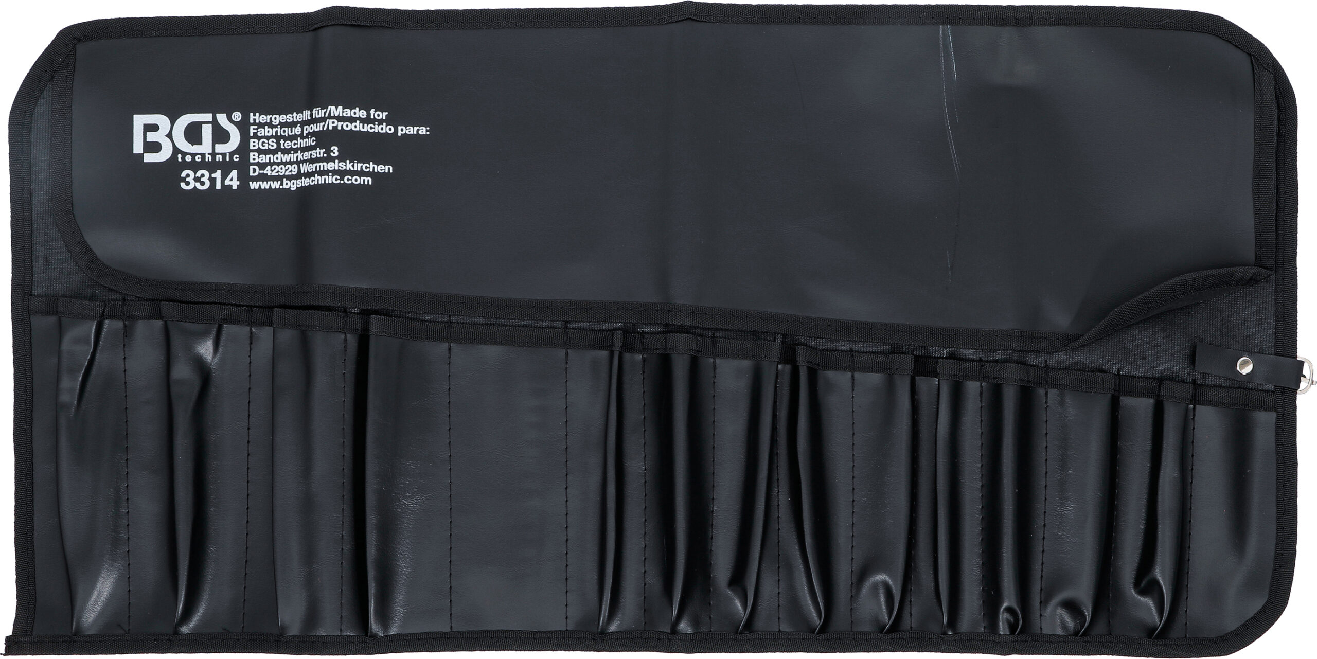 Roll-up Bag for Tools with 15 Compartments | 660 x 320 mm | empty