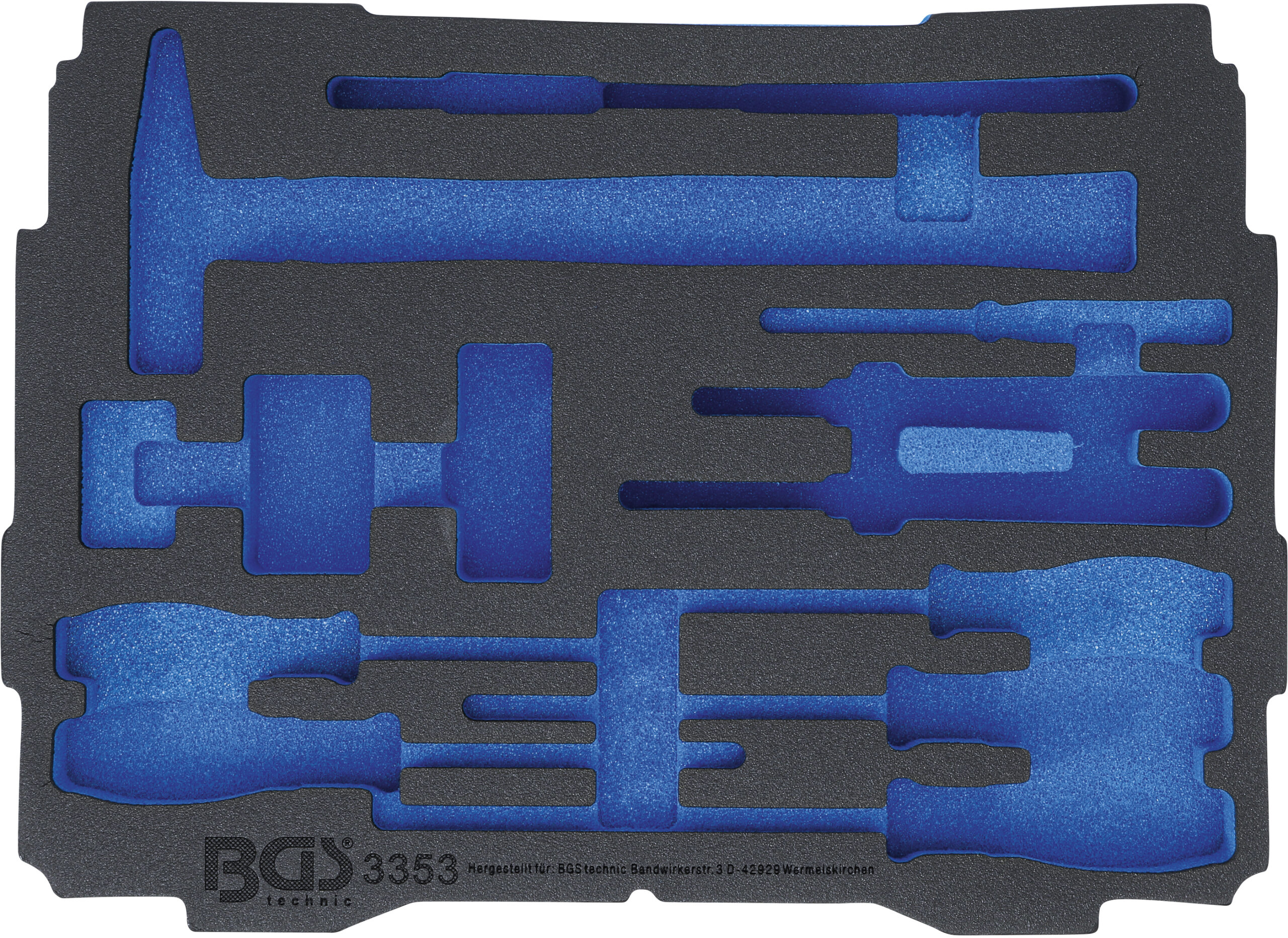 Foam Tray for BGS BOXSYS1 & 2 | empty | for BGS 3353