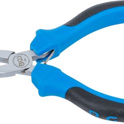 383.jpg Electronic Long Nose Pliers | bent | spring loaded | 138 mm