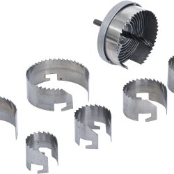 Hole Saw Set | Ø 26 - 63 mm | depth 25 mm | 7 pcs.
