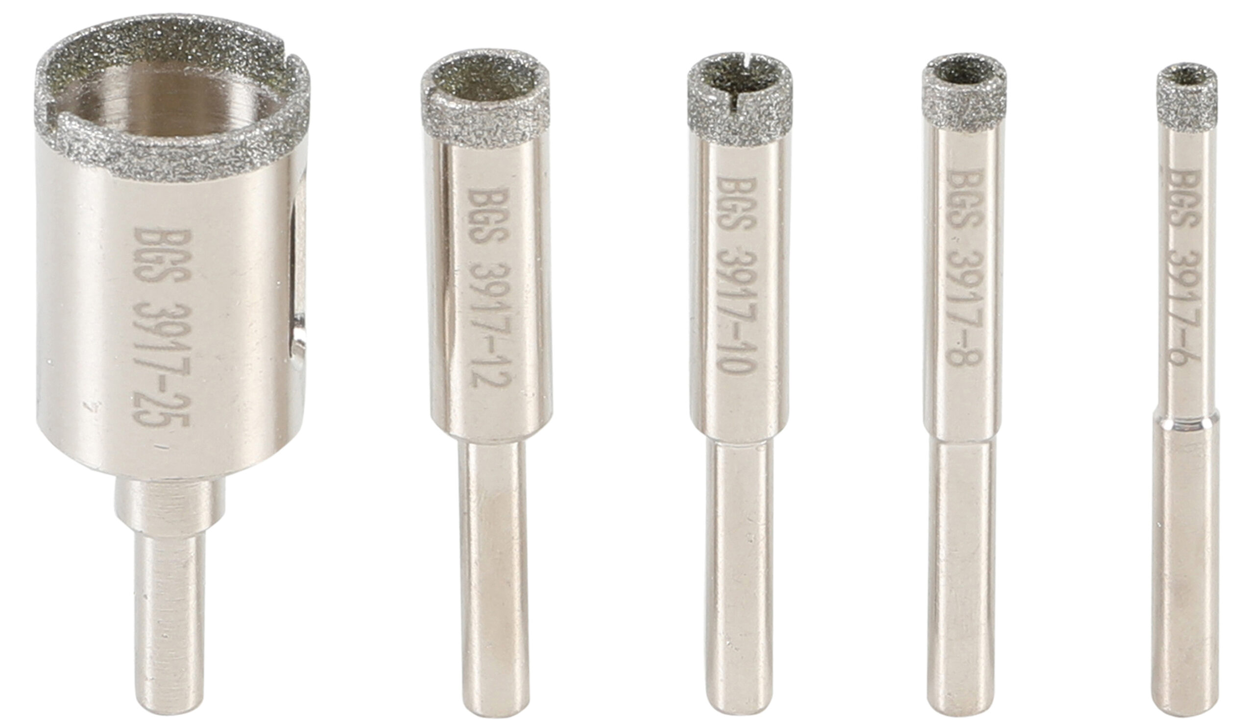 Diamond Core Drill Bit Set | 5 pcs.