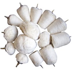 Polishing Heads Assortment | 6.3 mm (1/4") Drive | 14 pcs.