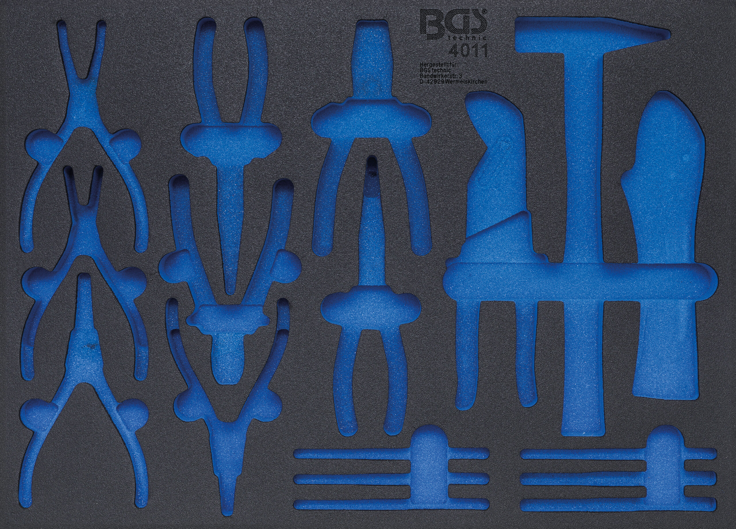 Tool Tray 3/3 | empty | for BGS 4011