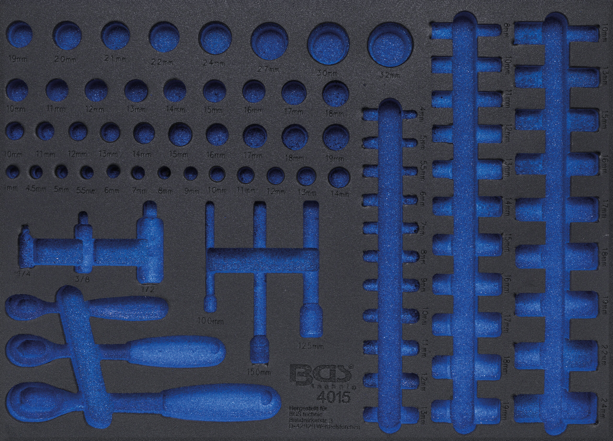 Tool Tray 3/3 | empty | for BGS 4015