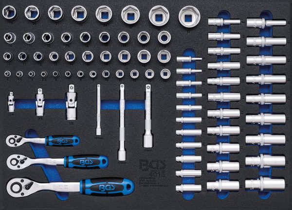 Tool Tray 3/3: Socket Set | 80 pcs.