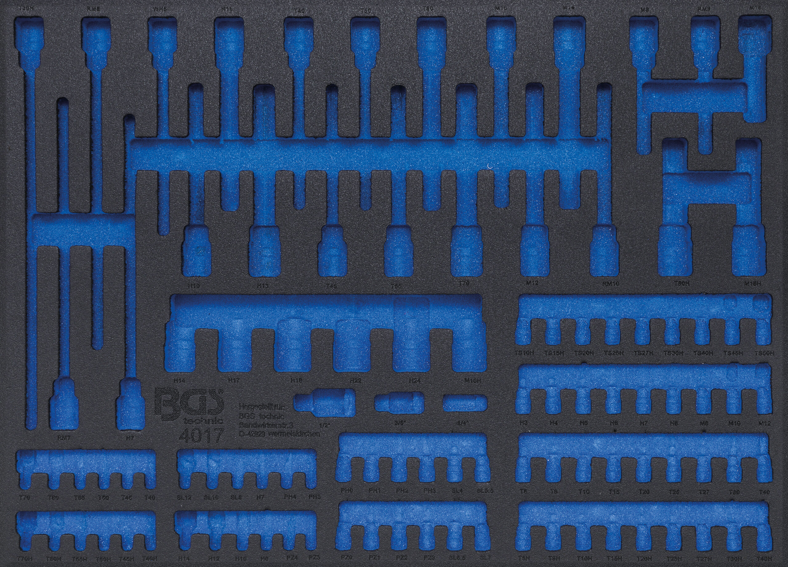 Tool Tray 3/3 | empty | for BGS 4017