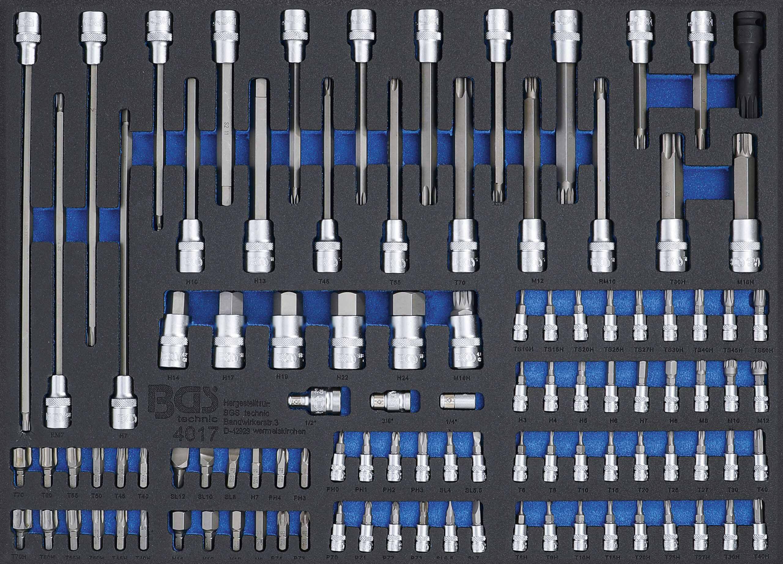 Tool Tray 3/3: Bit and Bit Socket | 104 pcs.