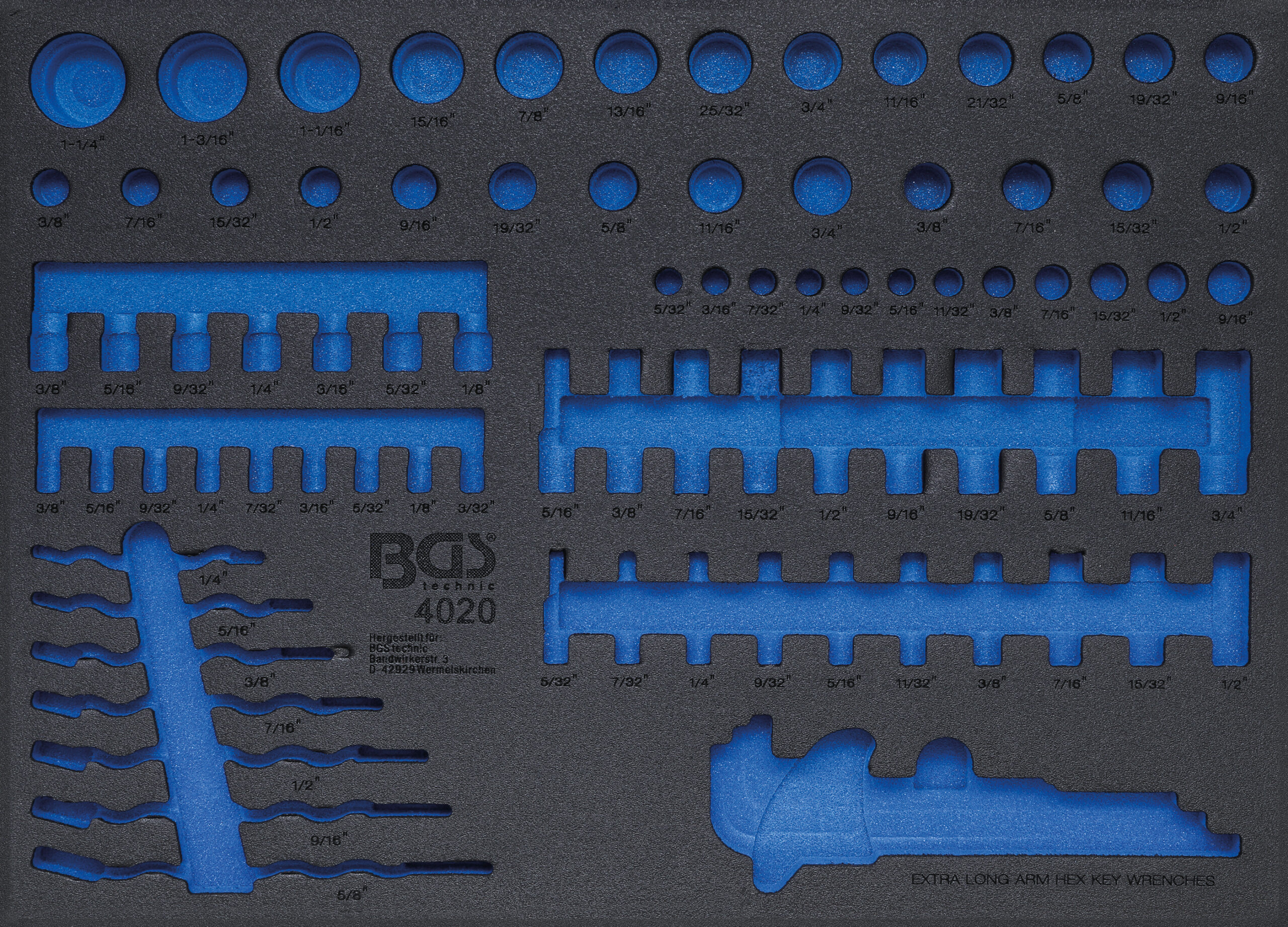 Tool Tray 3/3 | empty | for BGS 4020