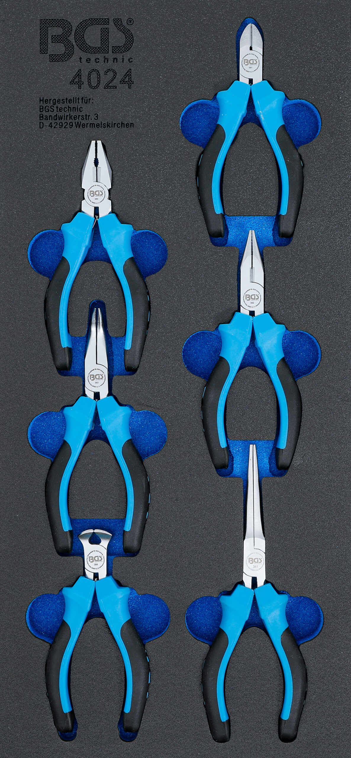 Tool Tray 1/3: Precision Pliers Set "Mini" | 6 pcs.