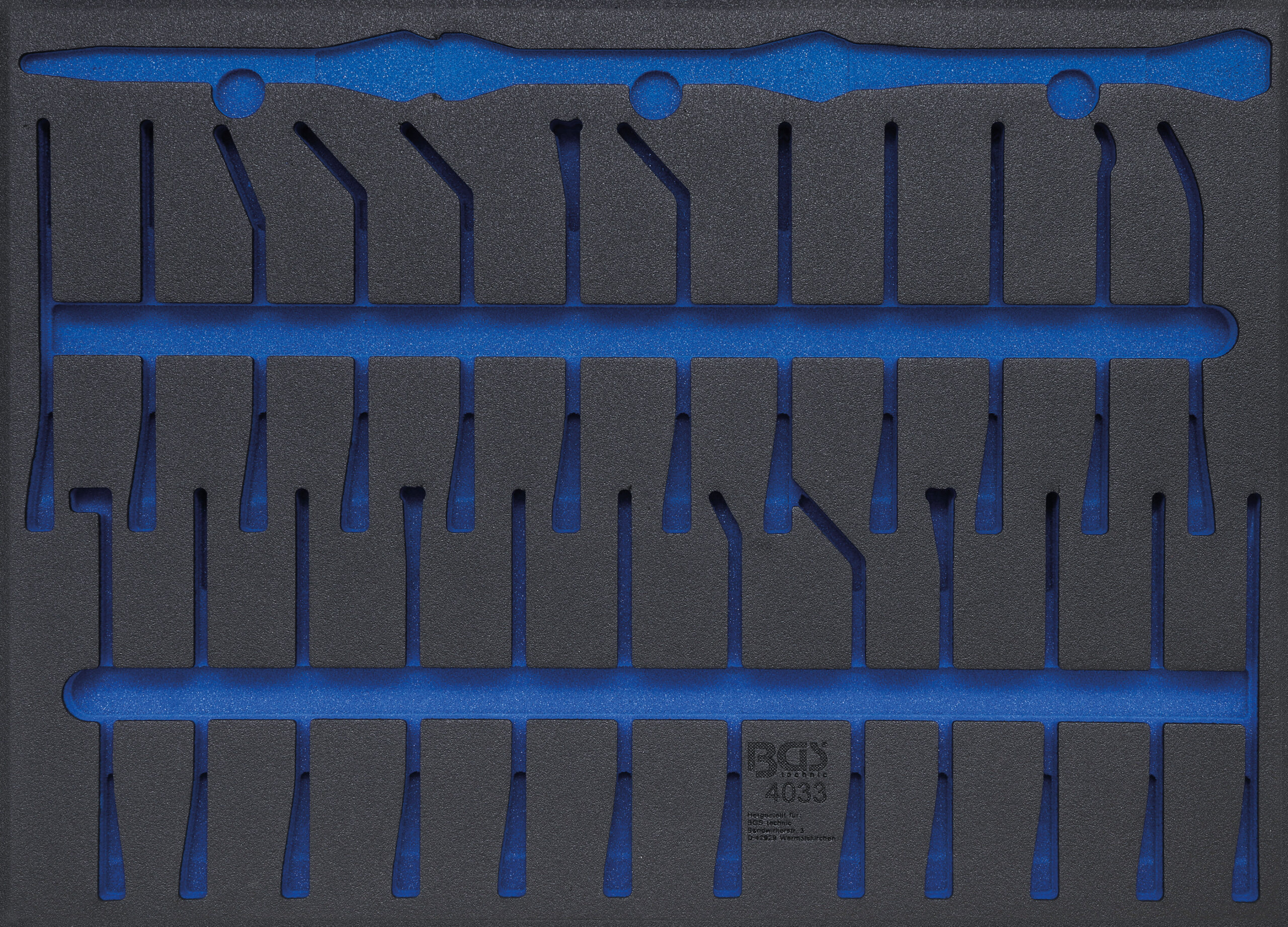 Tool Tray 3/3 | empty | for BGS 4033