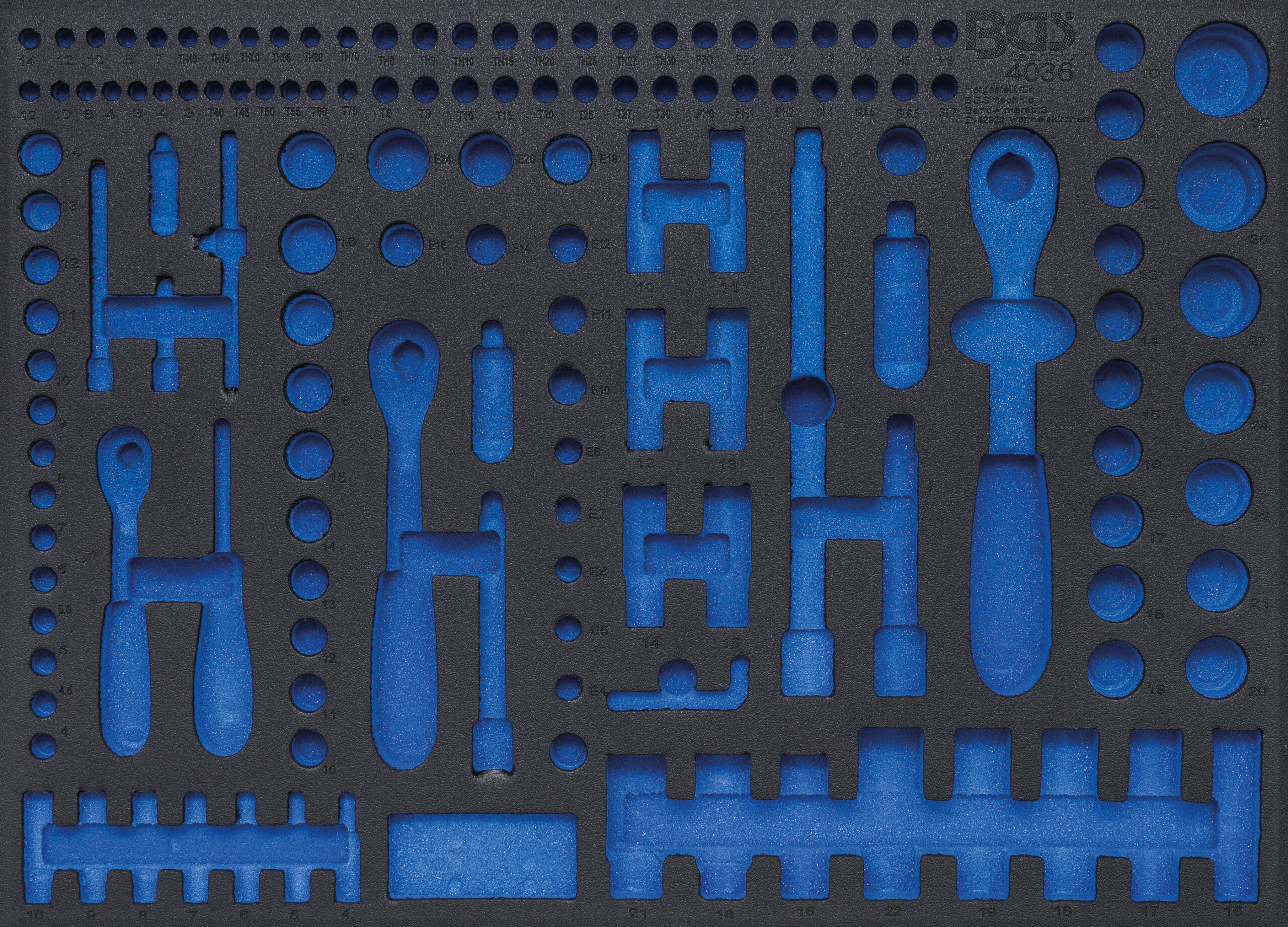 Tool Tray 3/3 | empty | for BGS 4036