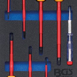 Tool Tray 1/3: VDE Screwdriver Set | 8 pcs.