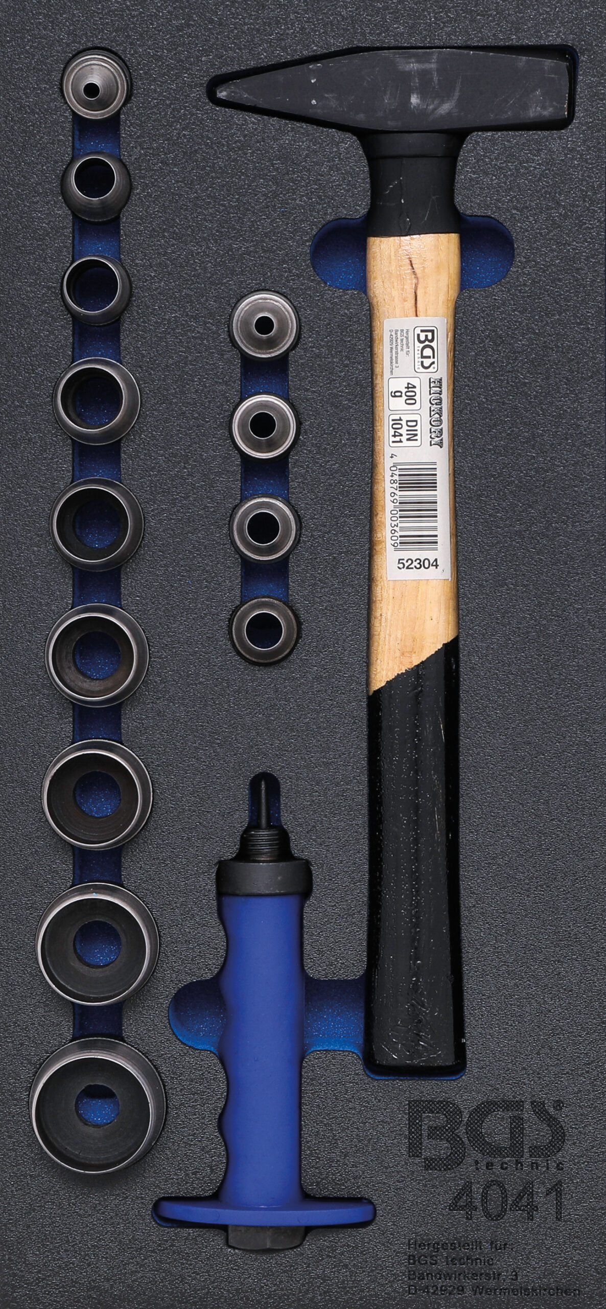 Tool Tray 1/3: Hole Punch Set | 15 pcs.