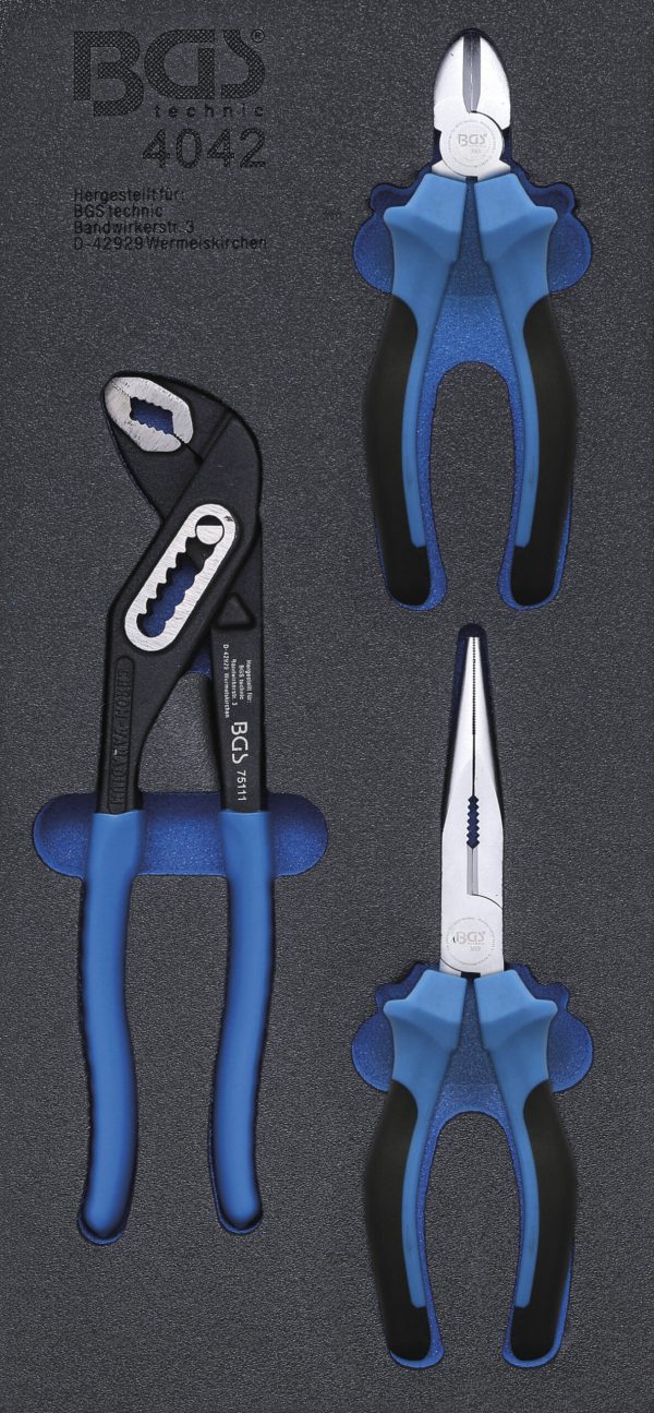Tool Tray 1/3: Pliers Set | 3 pcs.