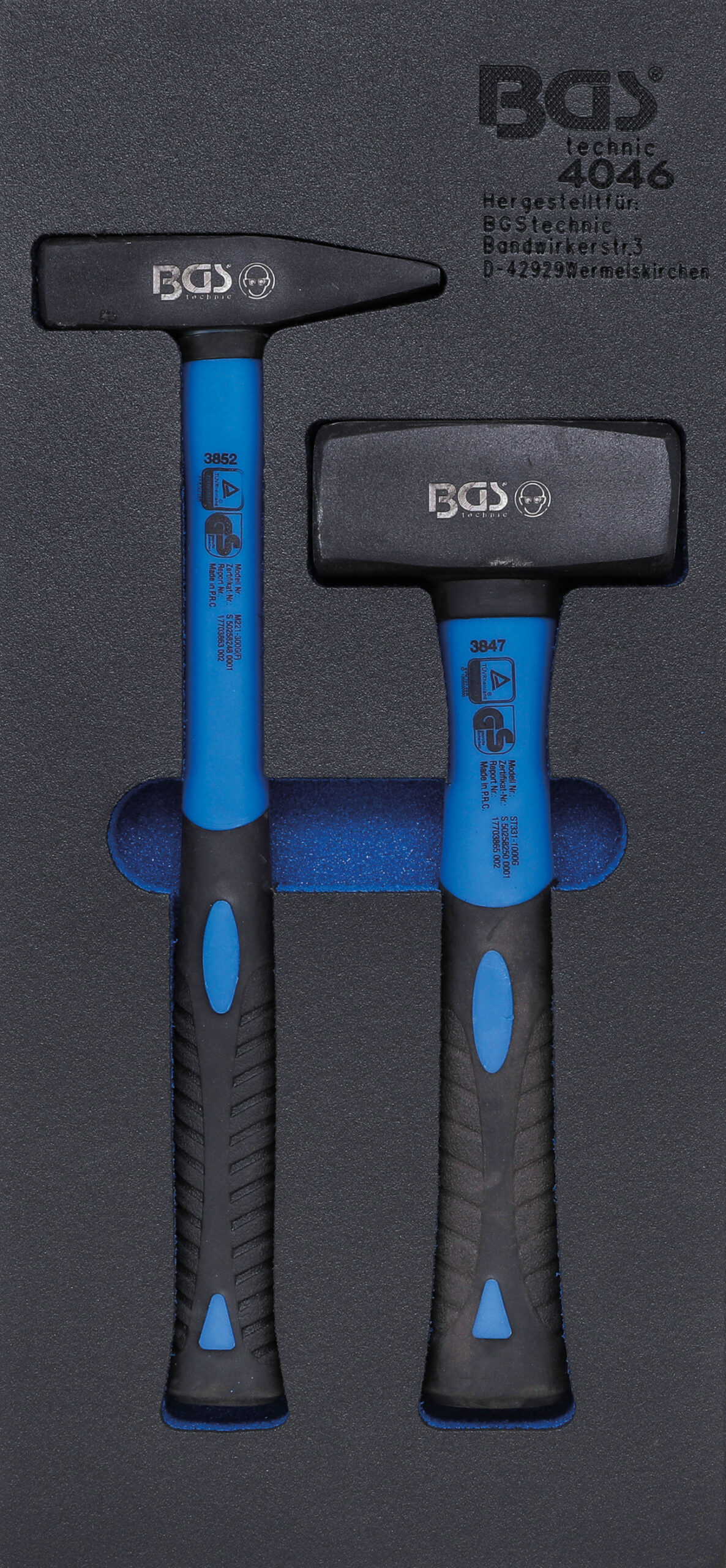 Tool Tray 1/3: Stoning and Machinist's Hammer Set | 2 pcs.