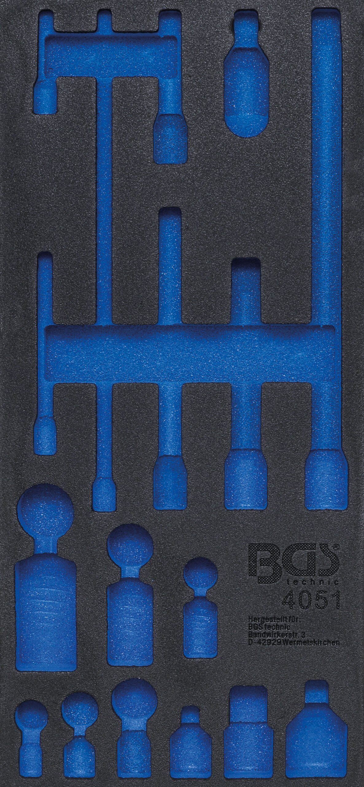 Tool Tray 1/3, empty | for BGS 4051