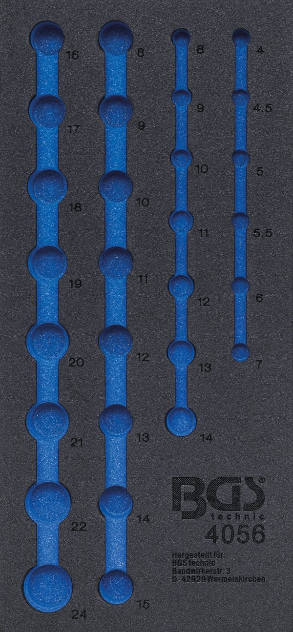 Tool Tray 1/3, empty | for BGS 4056