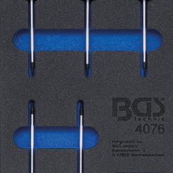 Tool Tray 1/3: Screwdriver T-Star (for Torx) | 5 pcs.