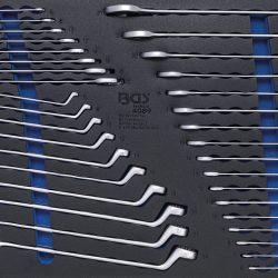 Tool Tray 3/3: Open End / Ring Spanners | 35 pcs.