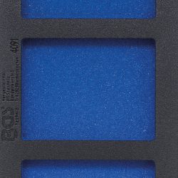 Tool Tray 1/3, empty: 3 Storage Compartments | 408 x 189 x 32 mm