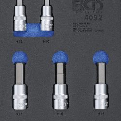 Tool Tray 1/3: Bit Socket Set | internal Hexagon | 12.5 mm (1/2") | 12 pcs.