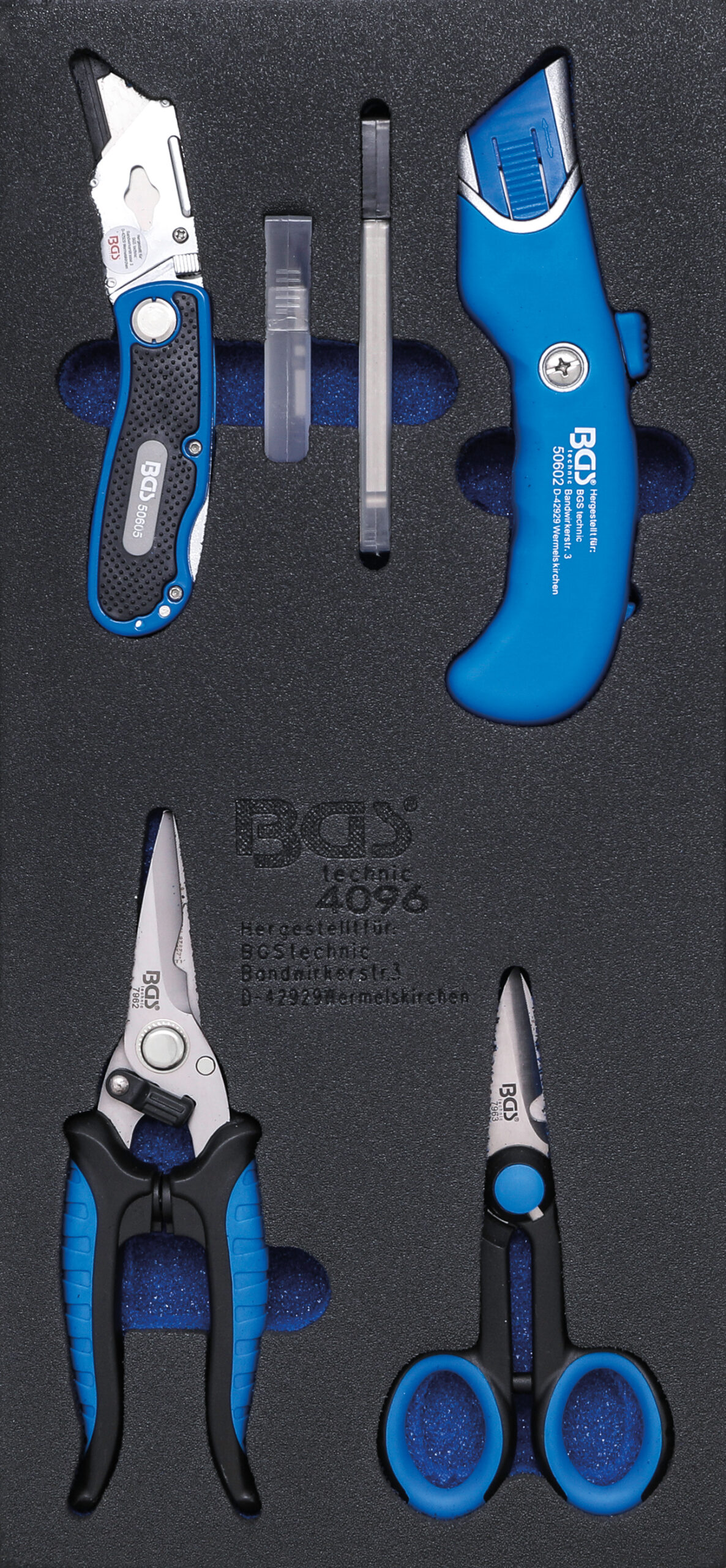 Tool Tray 1/3: Knife and Shears Set | 6 pcs.