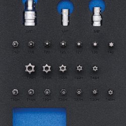 Tool Tray 1/3: Bit and Bit Socket Assortment | 27 pcs.