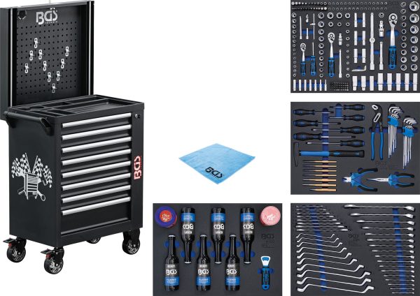 Workshop Trolley | 8 Drawers | with 263 Tools