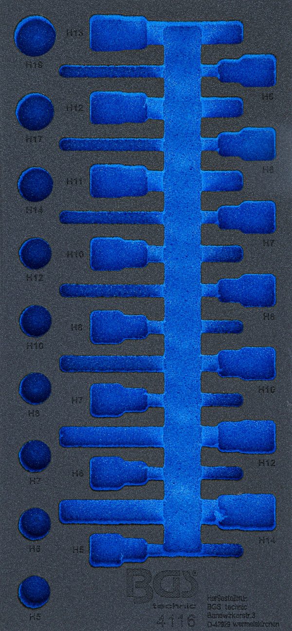 Tool Tray 1/3 | empty | for BGS 4116