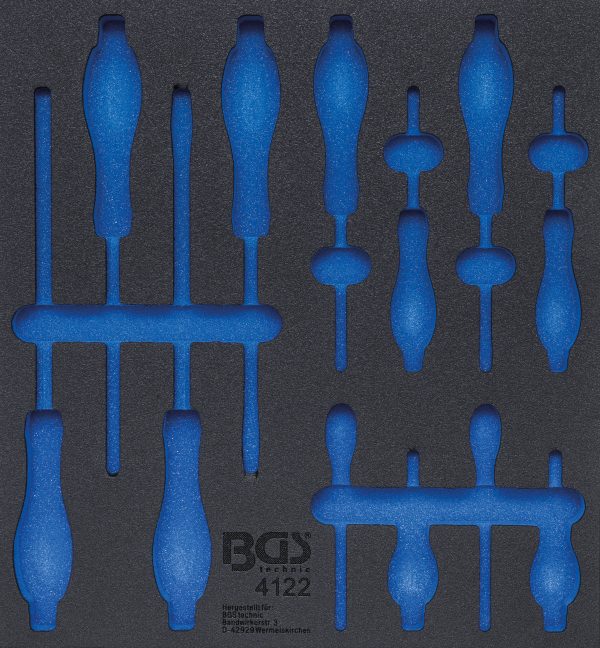 Tool Tray 2/3, empty | for BGS 4122