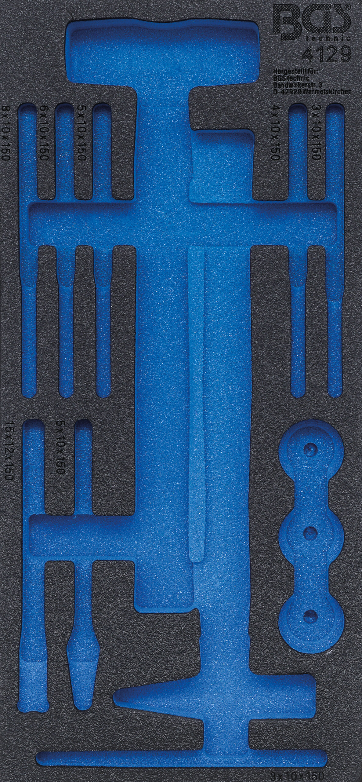 Tool Tray 1/3, empty | for BGS 4129