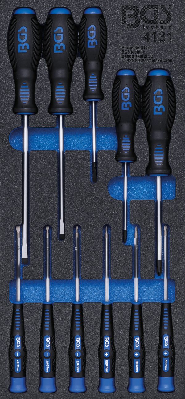 Tool Tray 1/3: Screwdriver Set | 11 pcs.