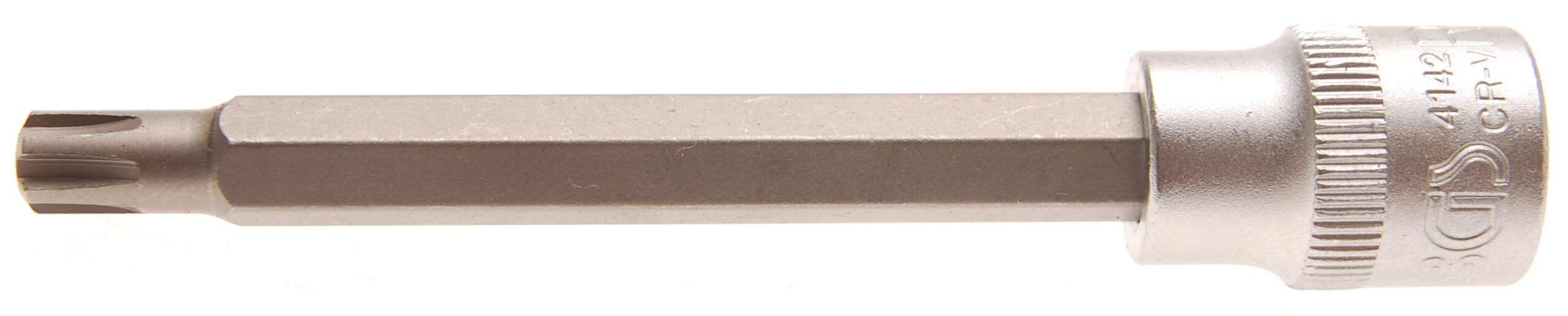 Bit Socket | length 100 mm | 10 mm (3/8") Drive | Spline (for RIBE) | M7