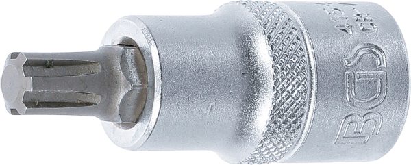 Bit Socket | 12.5 mm (1/2") Drive | Spline (for RIBE) M9