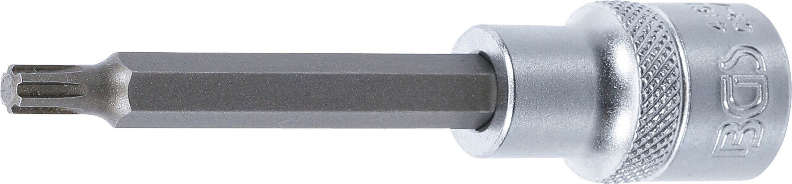 Bit Socket | length 100 mm | 12.5 mm (1/2") Drive | Spline (for RIBE) | M6