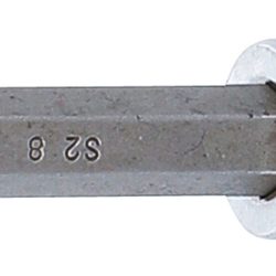 Bit Socket | length 100 mm | 12.5 mm (1/2") Drive | Spline (for RIBE) | M8