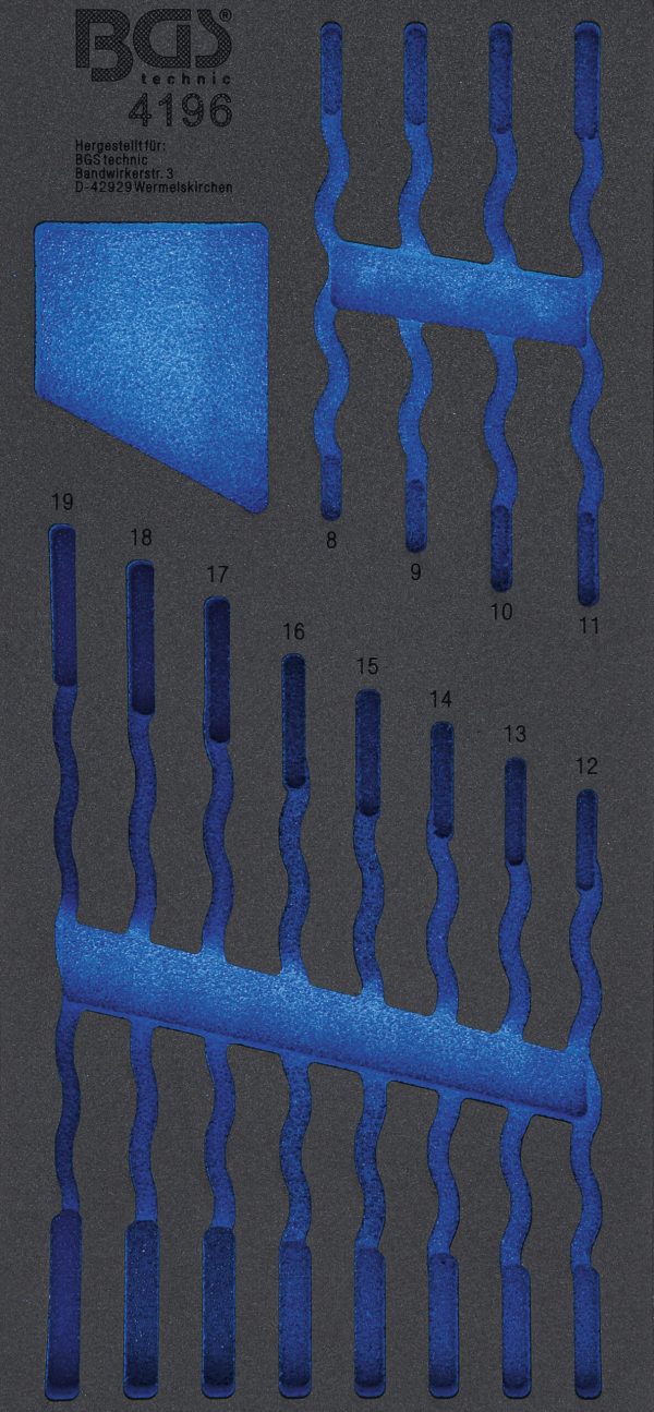 Tool Tray 1/3 | empty | for BGS 4196
